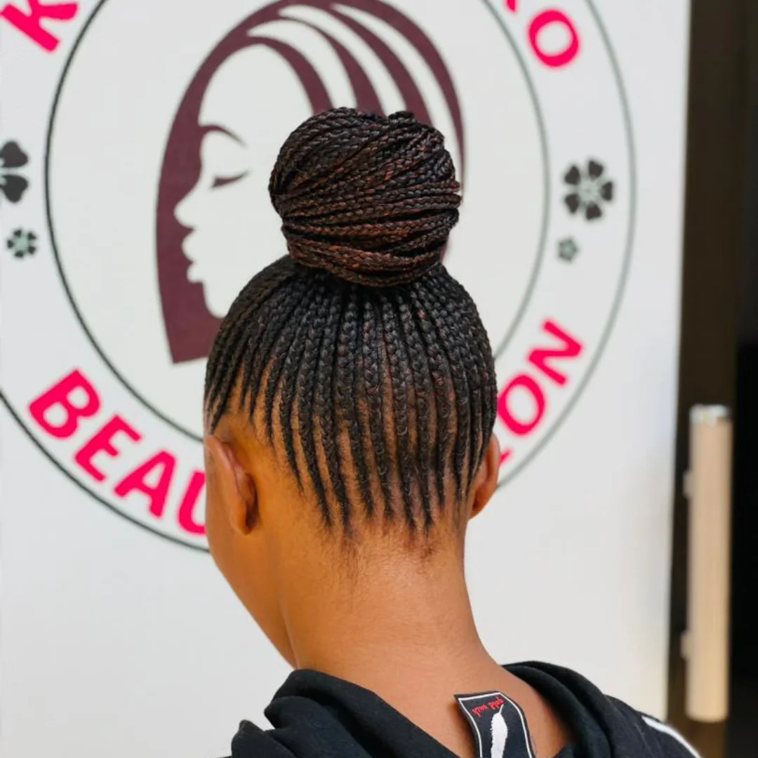 Cornrows or penseli or Yeboyebo