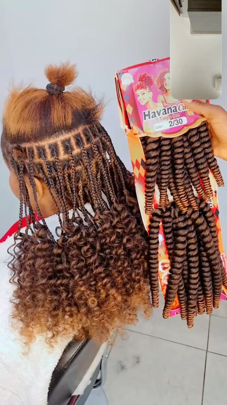 Havana Crochet with Cornrow